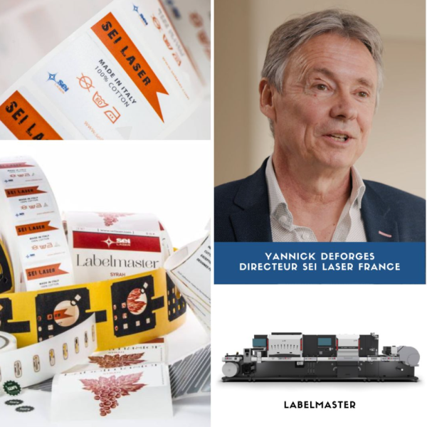 Yannick Deforges, directeur de SEI Laser France, intervient à Etiq&Pack 2026