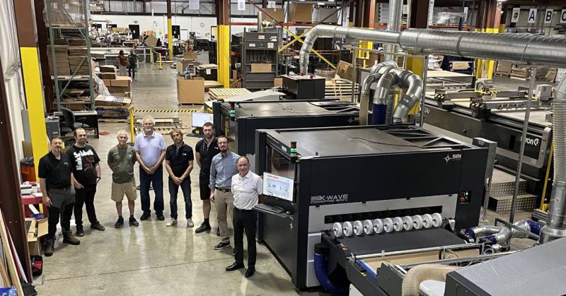L'imprimeur américain MiddleStreet Display adopte la découpeuse laser industrielle X-Wave Converting