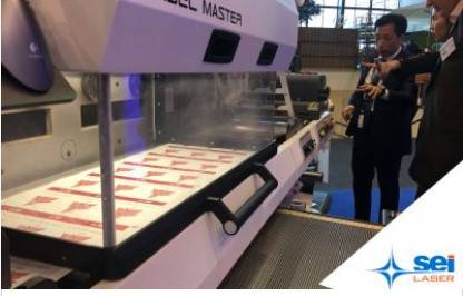 Labelmaster, le fleuron de la découpe laser au salon de l’étiquette LABELEXPO 2017